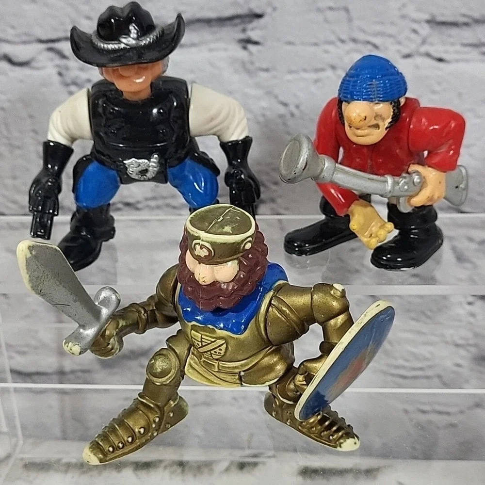 Fisher Price‎ Great Adventures Lot of 3 Figures from 3 Different Sets